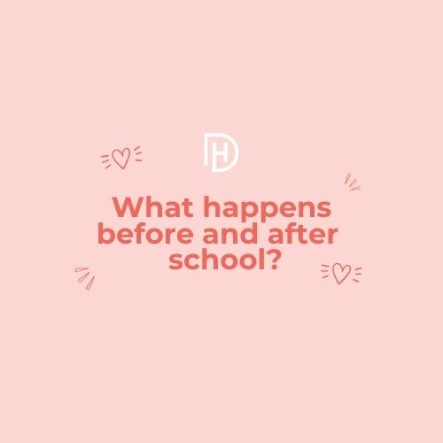 question what happens before and after school