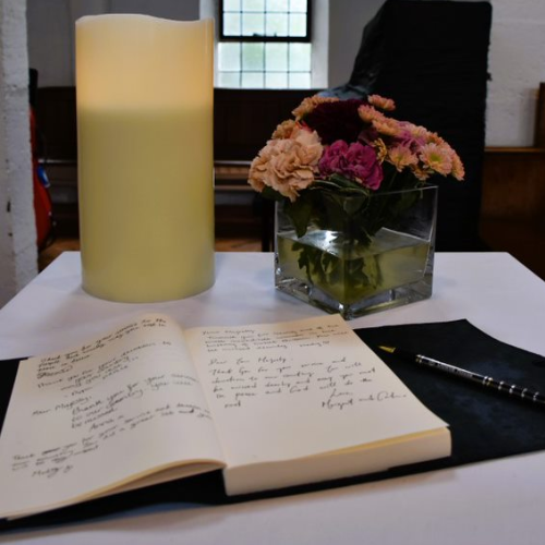 condolence book